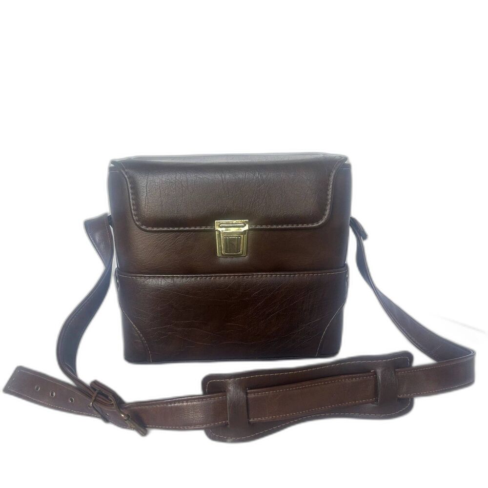 Vintage Leather Camera Bag Diamond Model EL-77